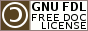 GFDL (GNU Free Documentation License)